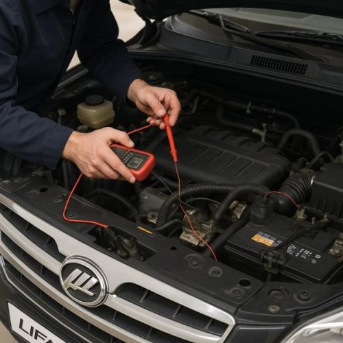 آموزش گام‌به‌گام عیب‌یابی سیستم برق لیفان X60